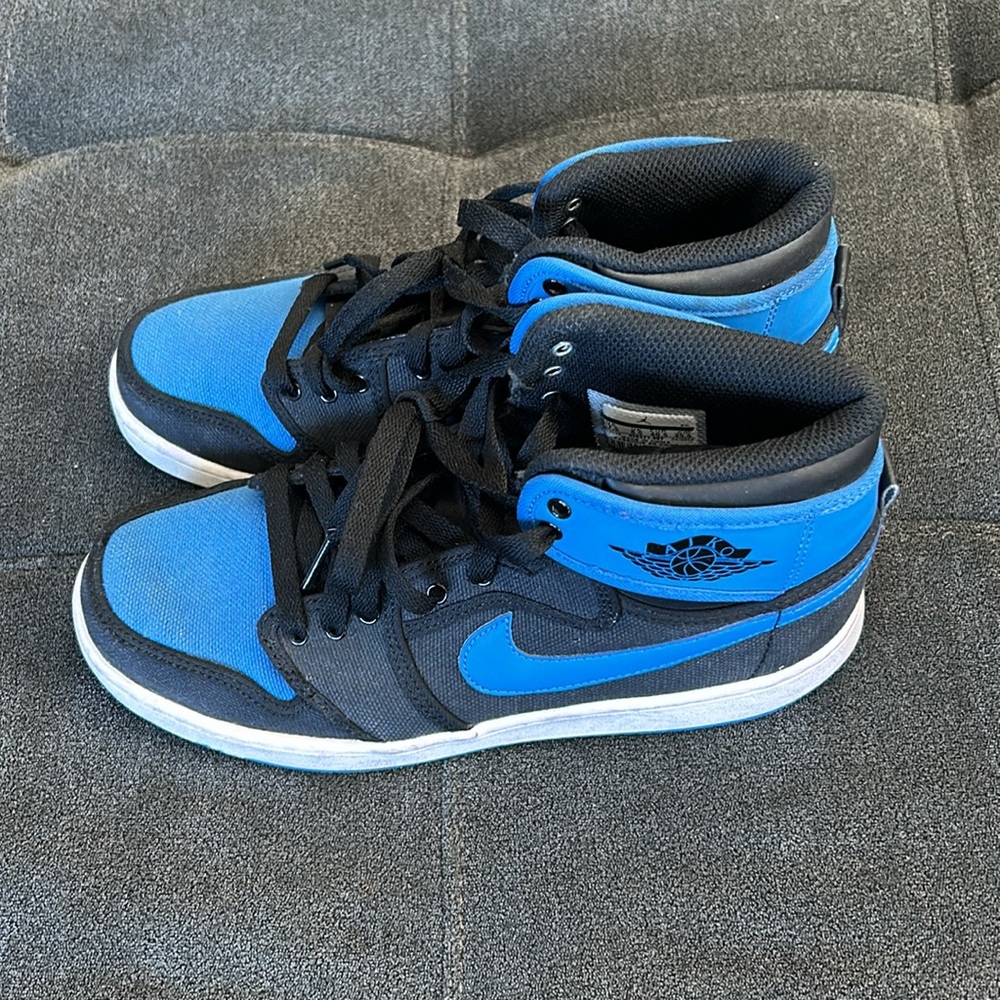 2014 Nike Air Jordan 1 KO royal high size 7.5M/9W Duke colorway - Picture 2 of 8